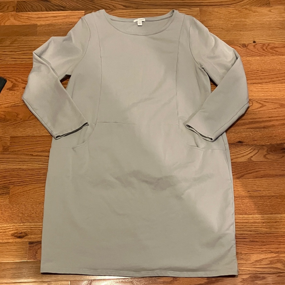 J. Jill Comfy Knit Gray Women's Dress